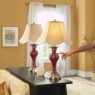 Set of 2 Scalloped Touch Lamps, , large