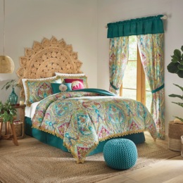 Marrakesh 6-pc. Comforter Set and Window Treatments, , large