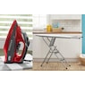 Montgomery Ward Steam Iron and Ironing Board &amp; Ladder with Iron Rest, , large