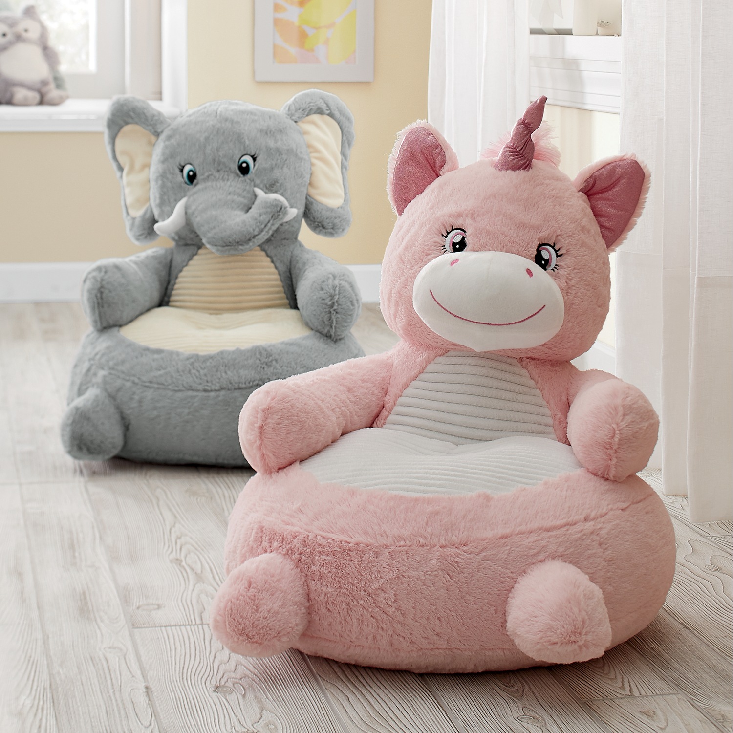 Animal plush chair 2025 unicorn