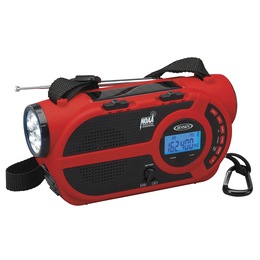 JENSEN Multifunctional AM/FM Weather Alert Radio, , large