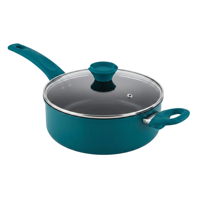 Chef Tested 42-Piece Mega Kitchen Set by Wards, Teal, large