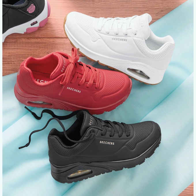 Skechers Women's Uno Stand-On-Air Lace-Up, , large