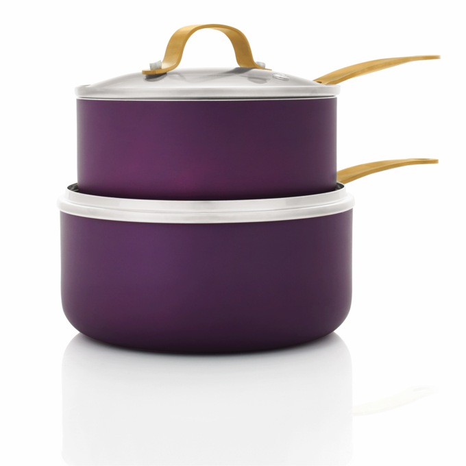 Ginny's 14-Piece Matte Finish Cookware Set, , large