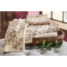 Maren Sunflower Microfiber Sheet Set, Panel Pair and Shower Curtain, , large