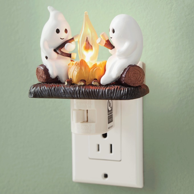 Ghost Campfire Nightlight, , large