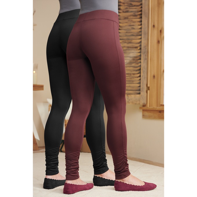 2-Pack Ruched Legging, , large
