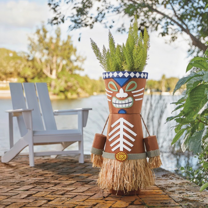 Tiki Guy Planter, , large