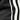 Casual 2 Piece Men's Active Set with Side Stripe Accents, Black White, swatch