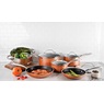 Gotham Steel 10-Piece Cast Textured Cookware Set, , large