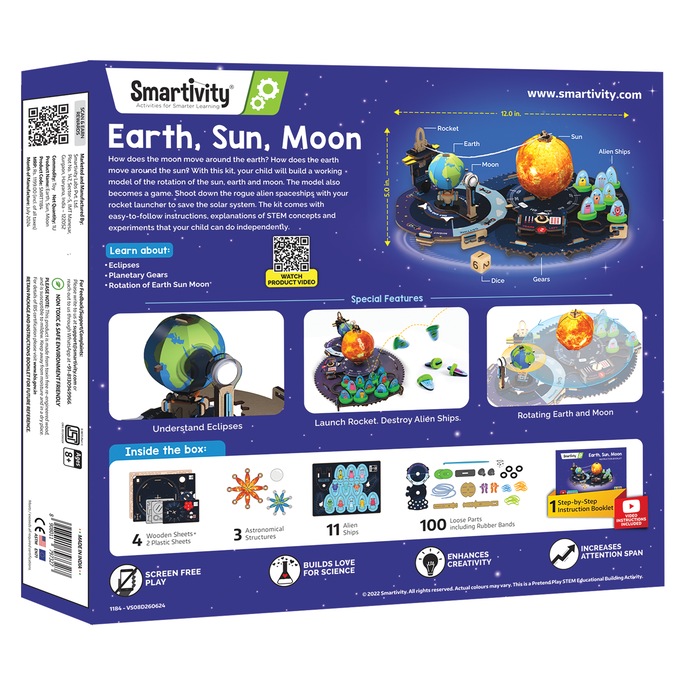 Smartivity Earth, Sun, Moon, , large