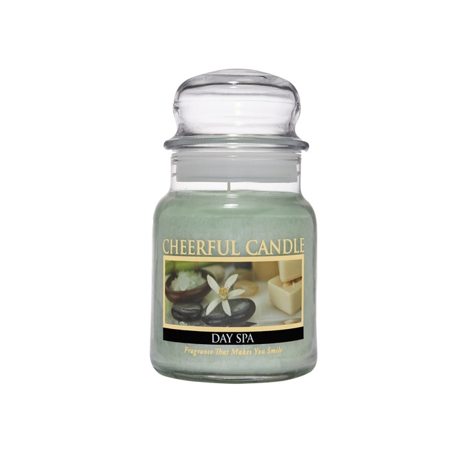 Cheerful Large Jar Candle, 24 Ounces, , large