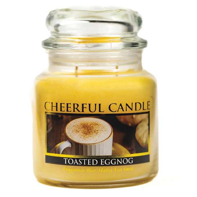 Cheerful Candle 16-oz. Fall/Holiday Jar Candle, , large