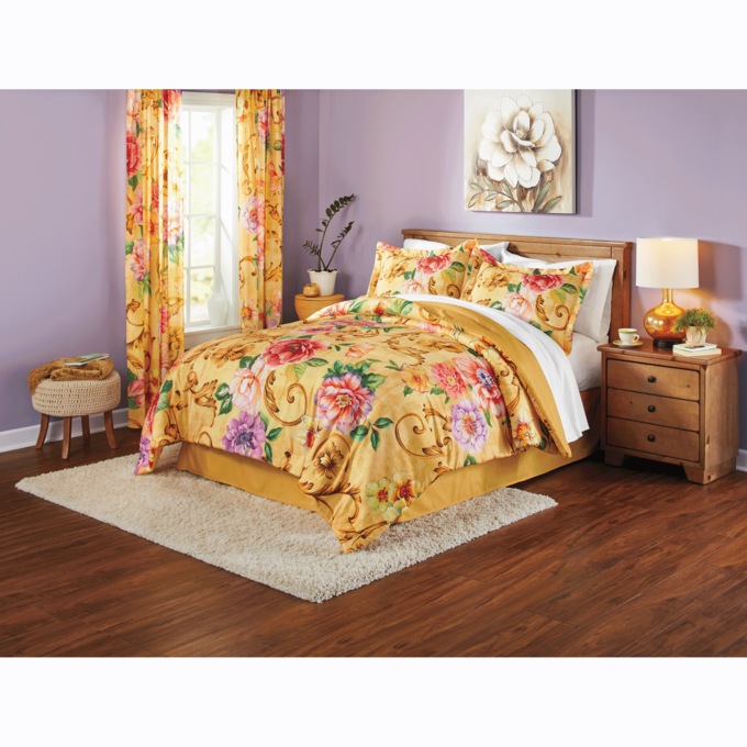 Leilani Comforter Set and Window Treatments, , large