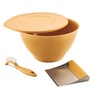 Rachael Ray Garbage Bowl Prep Set, Turmeric, large