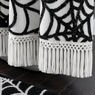 Tufted Chenille Halloween Shower Curtain, , large