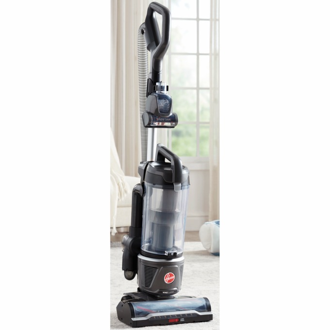 Hoover WindTunnel Tangle Guard Upright Vacuum with LED Crevice Tool, , large