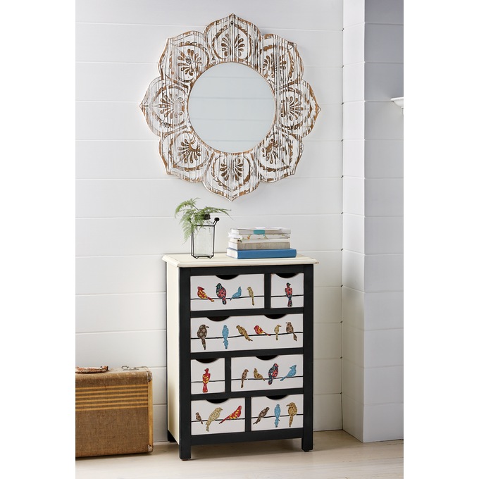 Patchwork Bird Cabinet, , large