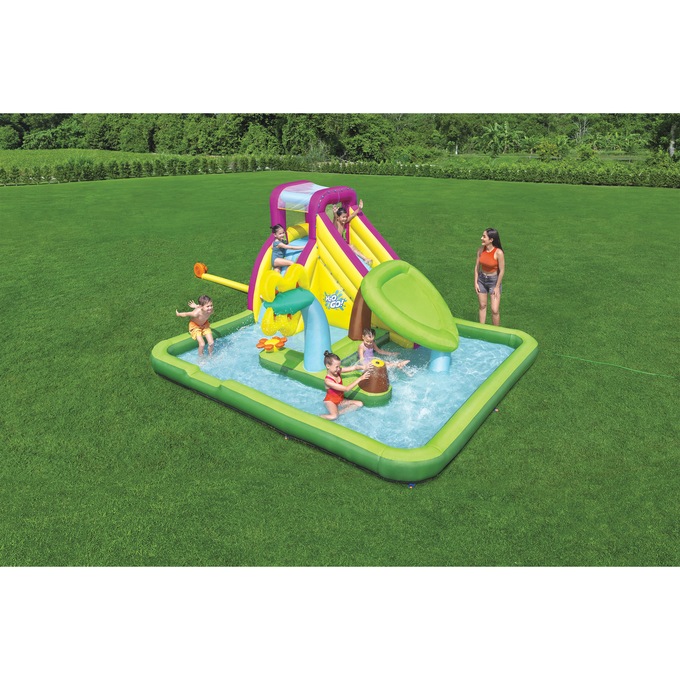 Garden Party Inflatable Mega Water Park, , large
