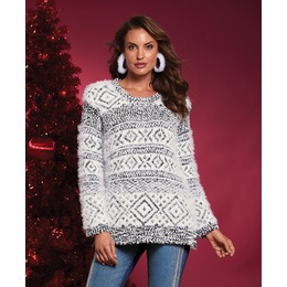 Gigi Global Boucle Sweater, , large