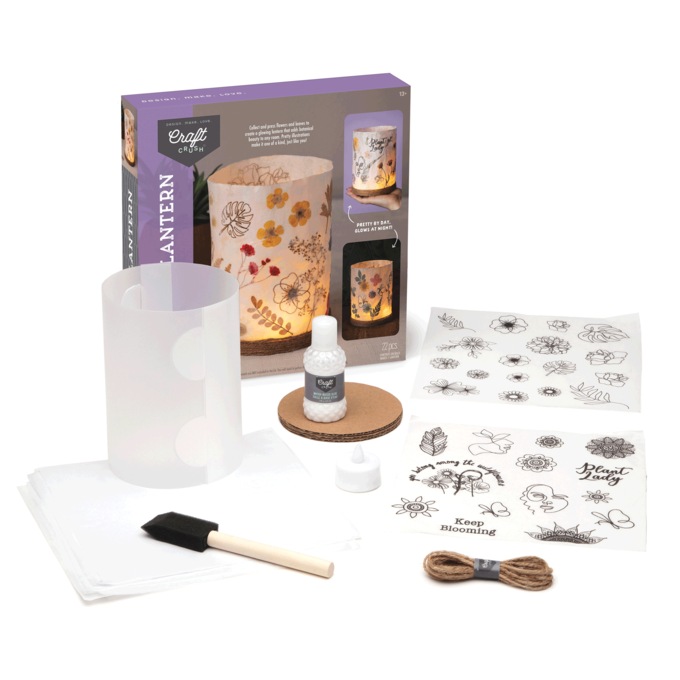Craft Crush Nature Lantern Kit, , large