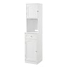 Melissa Tall Storage Pantry, White, large