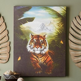 Tiger Oasis Canvas, , large