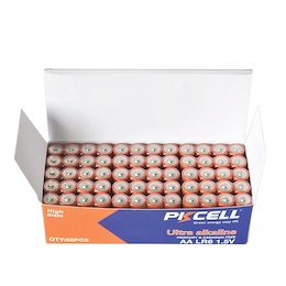 PKcell 60-Pack AA Batteries, , large