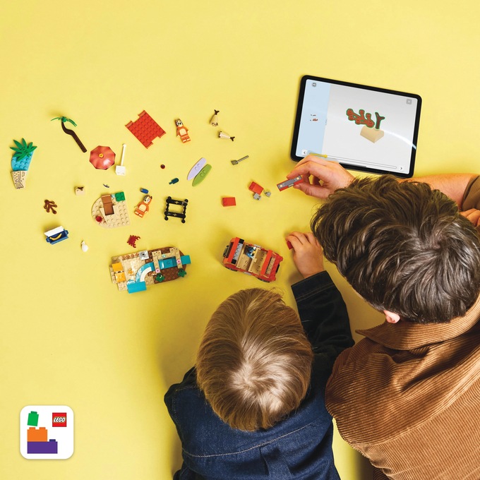 LEGO Bluey's Beach & Family Car Trip, , large