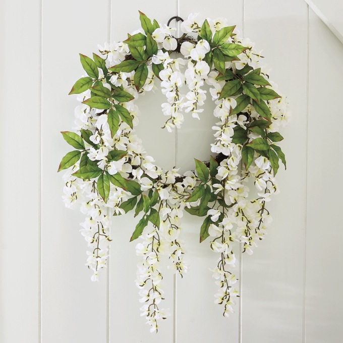 Wisteria Wreath, , large