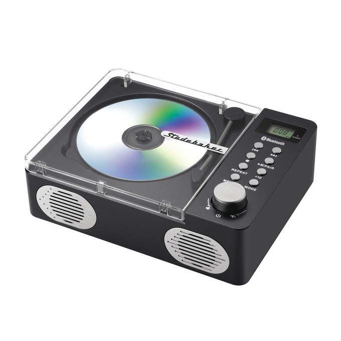 Studebaker Retro CD Player with Bluetooth/Radio, , large