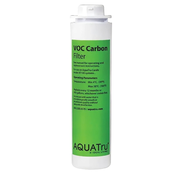 Aquatru Carafe AT100 Replacement VOC Filter, , large