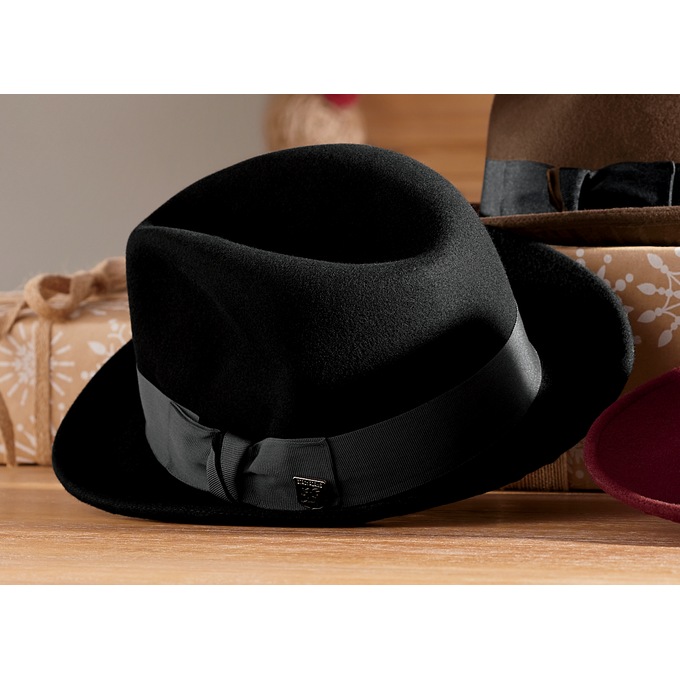 Stacy Adams Highlands Wool Fedora, , large