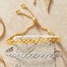 Braided Adjustable Bracelet, , large