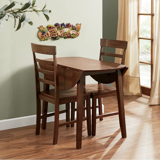 3-Piece Harrison Drop Leaf Table Set, , large