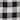 Men's Flannel with Fleece Hoodie, White Black Buffalo, swatch