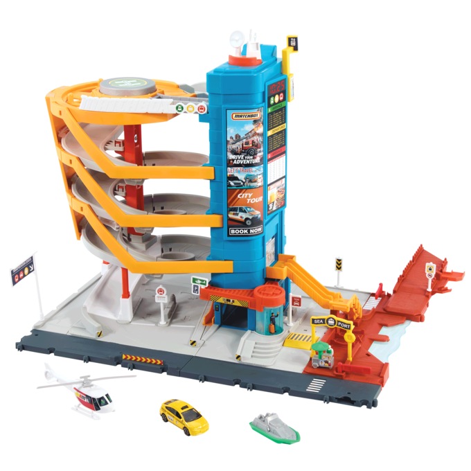 Matchbox Action Drivers Transportation Hub Playset, , large