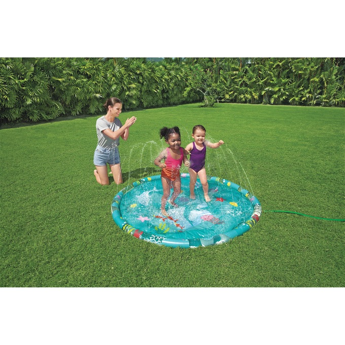 Bestway Underwater Utopia Inflatable Splash Pad, , large