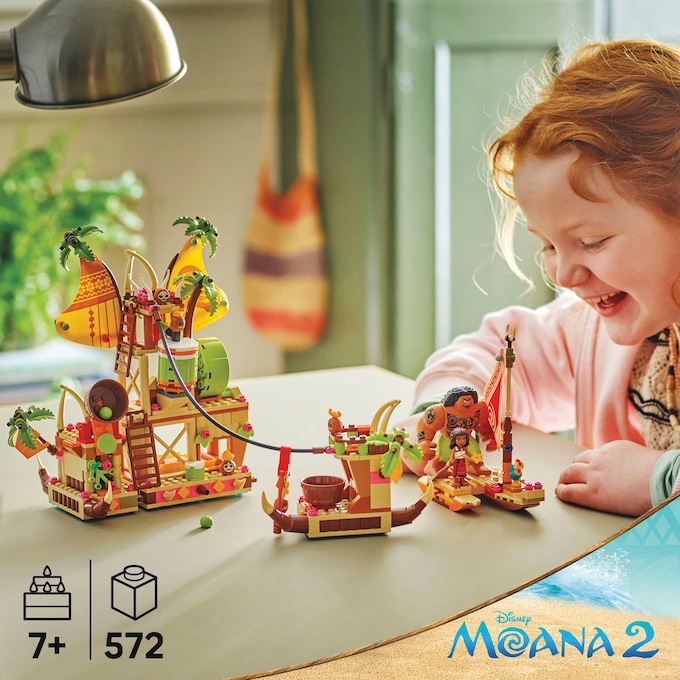 LEGO Disney Moana 2 Kakamora Barge, , large