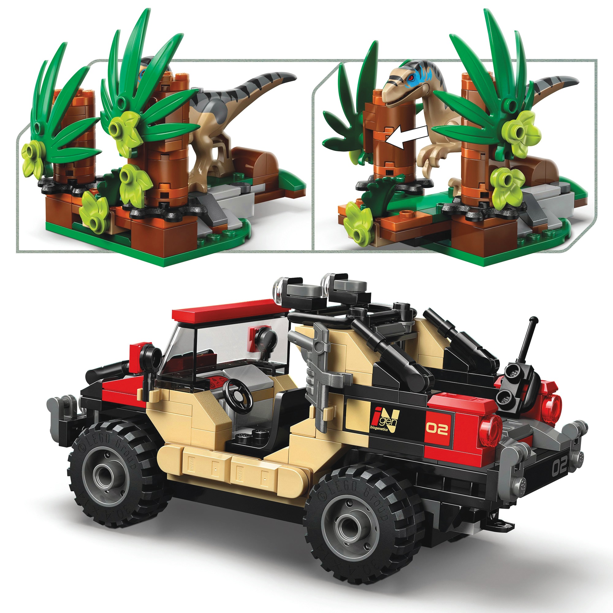 LEGO Jurassic World Raptor Off Road - VENDOR 6333655 MULTI 009 WP001 