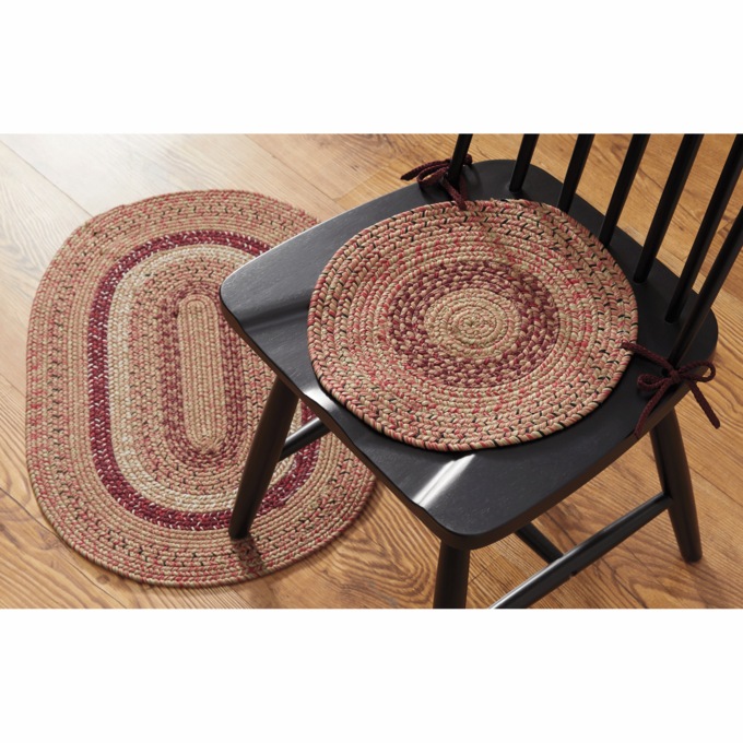 Ginger Braided Chair Pad, , large