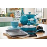 Chef Tested 42-Piece Mega Kitchen Set by Wards, Teal, large