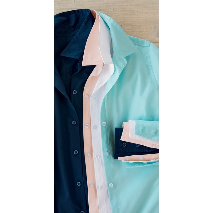 Easy Care Comfort Poplin Shirt, , large