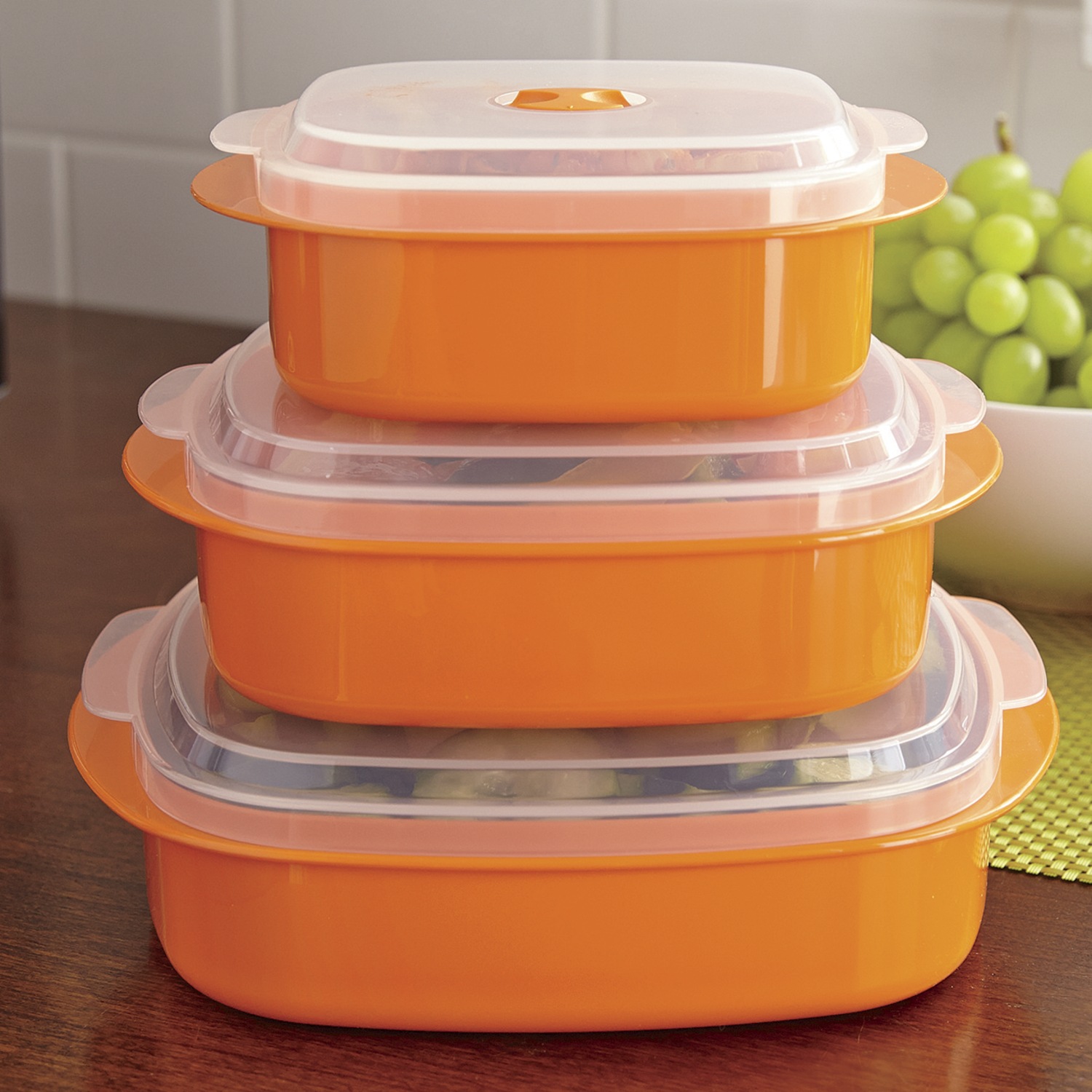 6Piece Food Storage Set Seventh Avenue