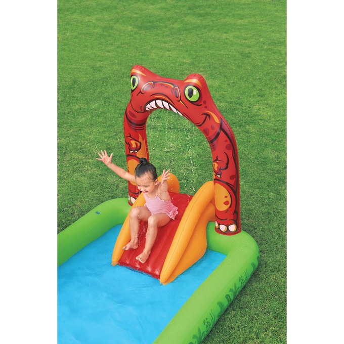 Bestway Jurassic Splash Inflatable Water Play Center, , large