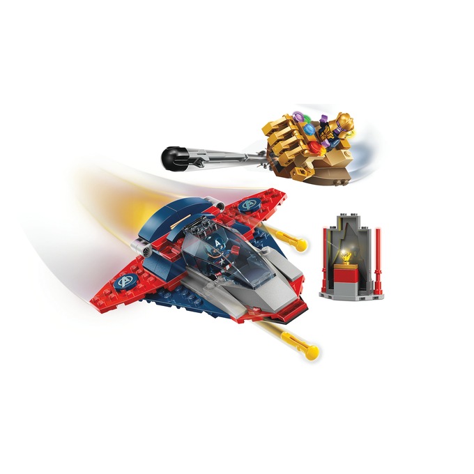 LEGO Marvel Captain America vs. Thanos, , large