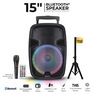 IQ Sound Portable Bluetooth Party Speaker with Stand, , large
