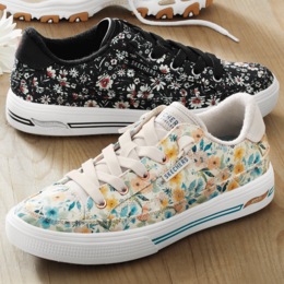 Skechers Women's Arch Fit Arcade Print Powa Shoe, , large