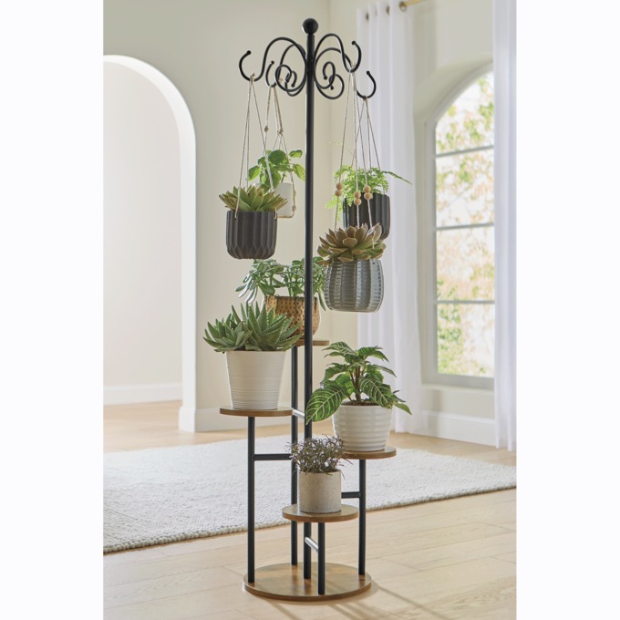 Scroll 5-Tier Display Stand, , large