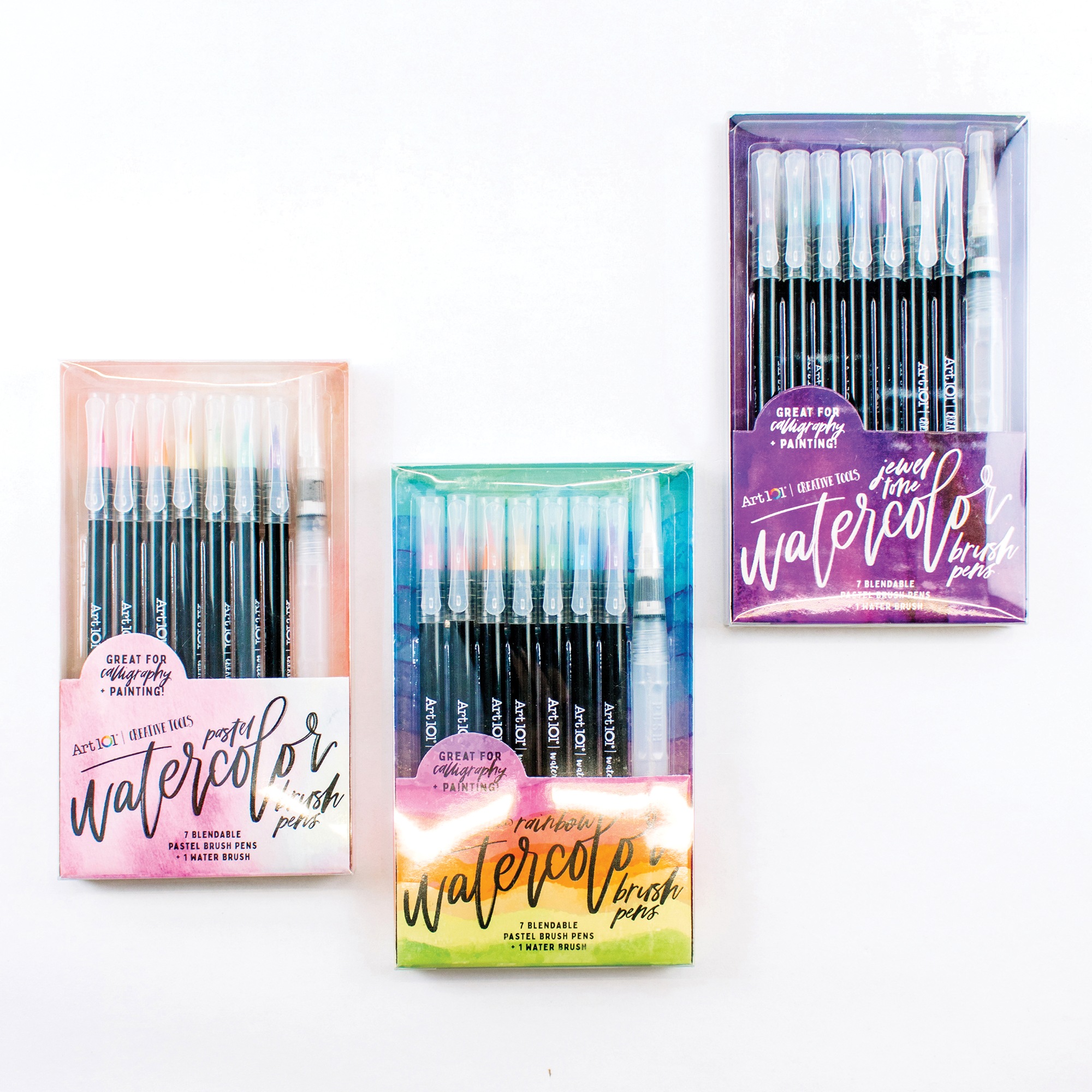 art 101 watercolor brush pens how to use